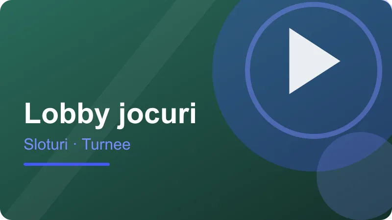 NV Casino – Lobby-ul NV Casino România: păcănele, live și mese Lobby-ul NV Casino România: păcănele, live și mese – ilustrație pentru secțiunea NV Casino